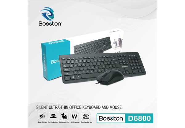 Combo Keyboard + Mouse BOSSTON D6800