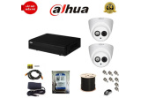 Trọn Bộ 2 Camera Dahua 1MP Sáng Rỏ Ràng