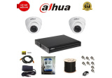 Trọn Bộ 2 Camera Dahua 1MP Sáng Rỏ Ràng