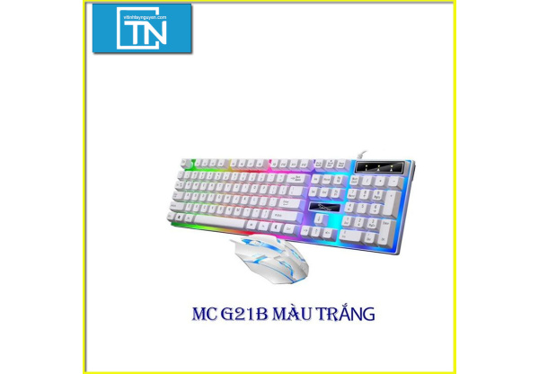 Combo Bàn Phím Chuột G21B Giả Cơ Led 