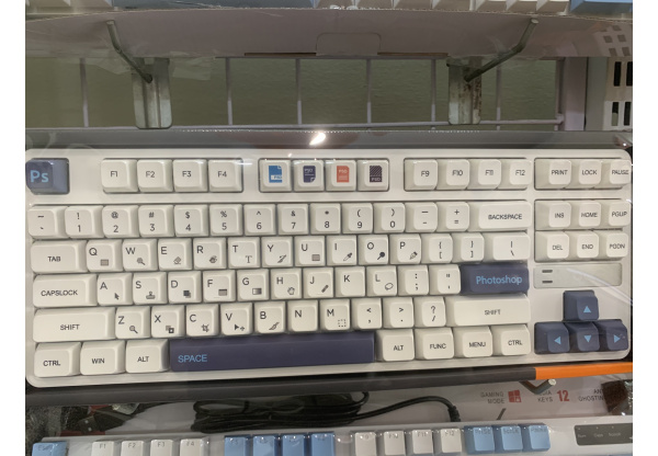 Bàn Phím Cơ Không Dây OCG GK87, LED RGB
