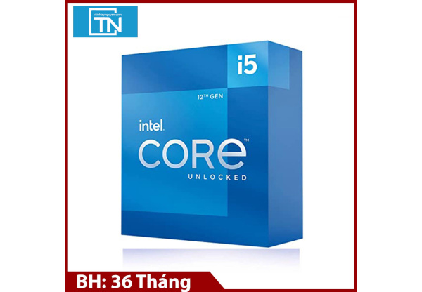 CPU INTEL Core i5-12400F - New 