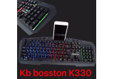 Phím Boston K330 - Led 7 màu siêu đẹp - giả cơ 