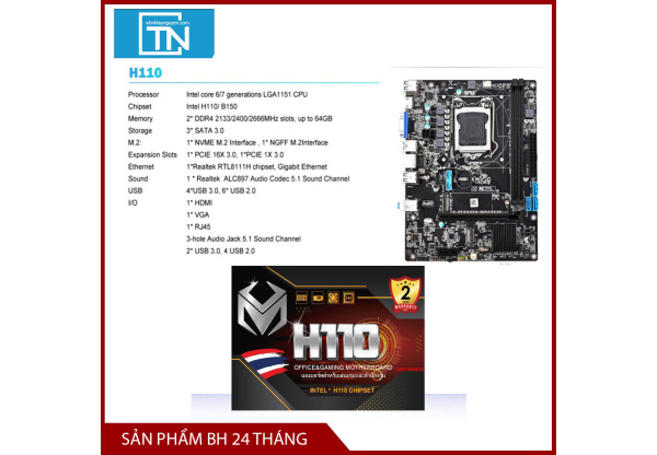 Mainboard Mixie H110 NEW