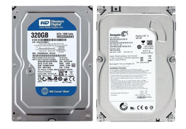 Ổ cứng máy tính Western or Segest 320G 