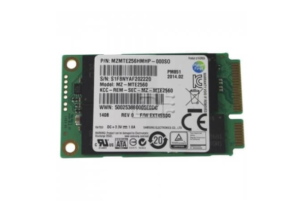 Ổ cứng Ssd mSATA Samsung PM851 256G 