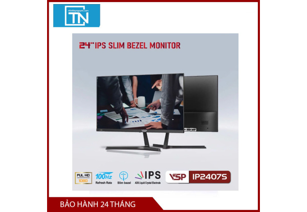 Màn hình VSP 2407S  IPS 24inch Tràn Viền