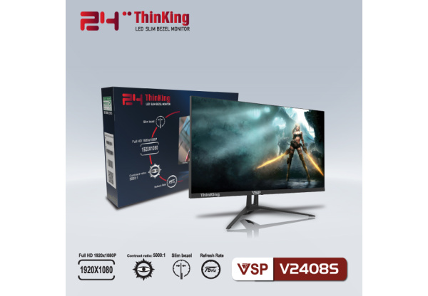 Màn hình phẳng LED VSP V2408S IPS 