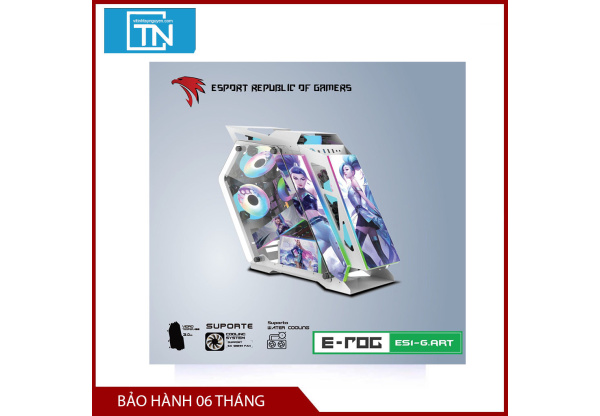 Case Esport  ES1- GEAR TRẮNG