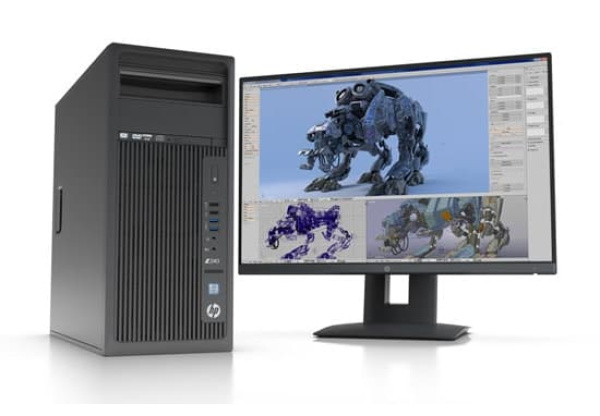  HP Workstation Z240 i3 6100 MT 