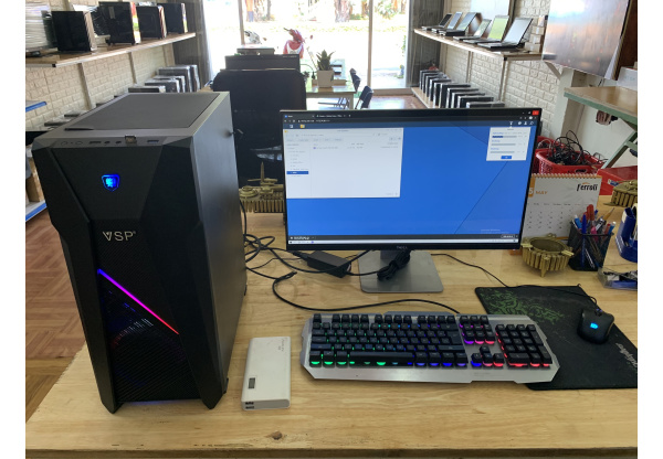 Case  XEON X5670 / 32gb / 256g / 1050TI 