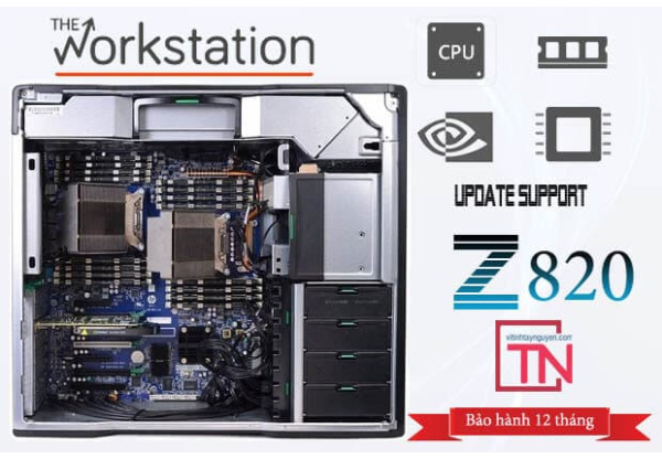 Máy trạm HP Z820 Workstation 2 Xeon Eight E5 - 2660