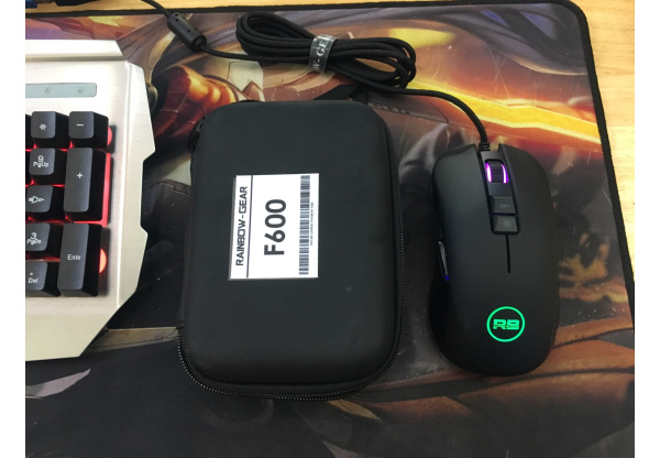 Mouse Gaming Rainbow F600