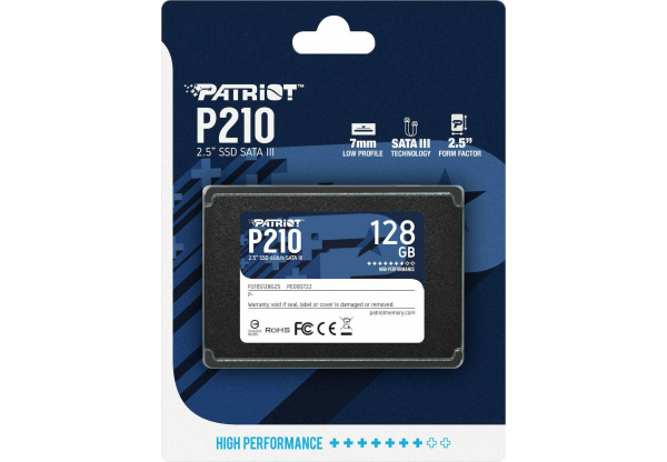 Ổ Cứng SSD Patriot 128G P210 2.5 inch SATA iii