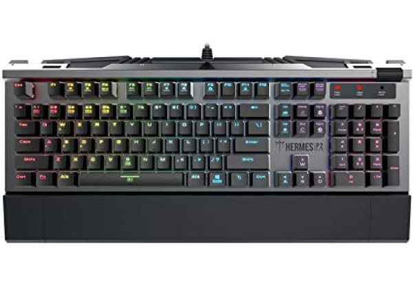 GAMDIAS Hermes P2 RGB UK Keyboard Multimedia Gaming, Black