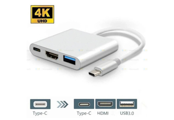Usb To Hdmi 3 In 1 Adapter