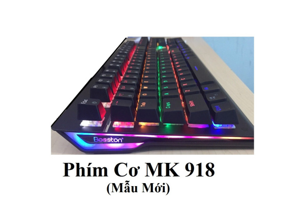 Phím Cơ Bosston MK918 Led RGB
