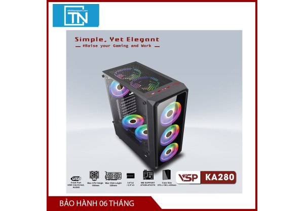 Case gaming VSPTECH KA-280 Helios